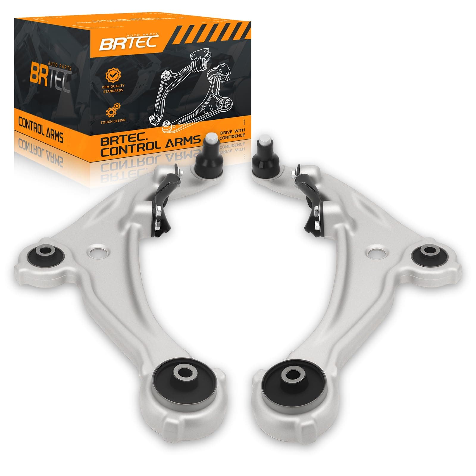 Front Lower Control Arms with Ball Joint Compatible with Nissan Altima 2007-2012# 54501-JA00B 54500-JA00B