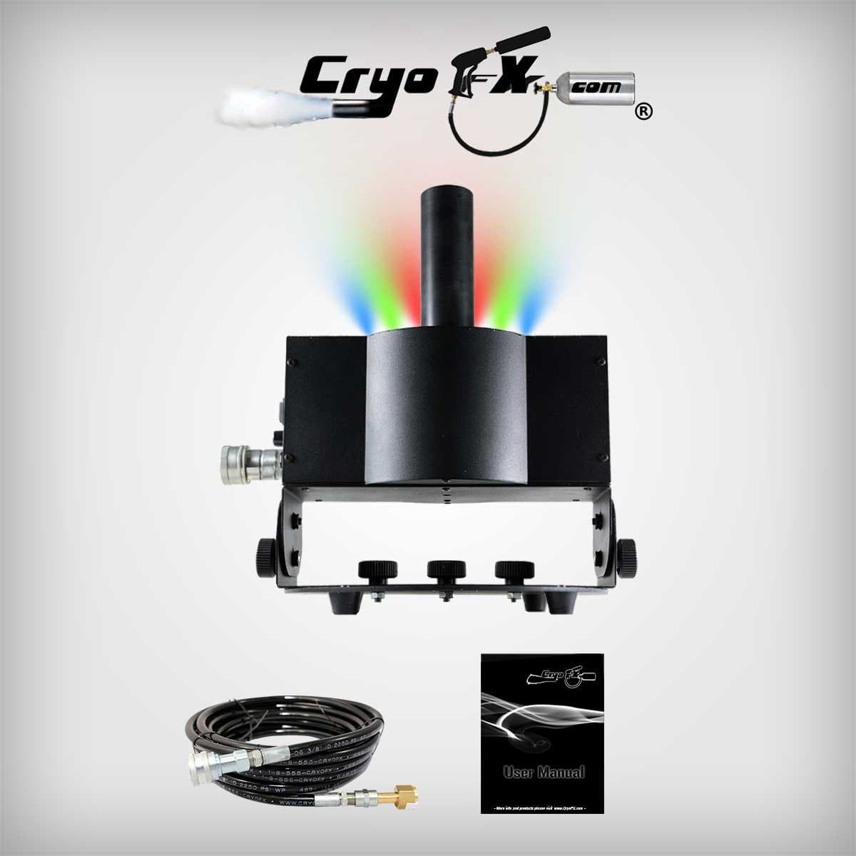 CO2 LED Jet - CO2 Jet L.E.D., CO2 Blaster, CO2 Cannon, Cryo LED Jet