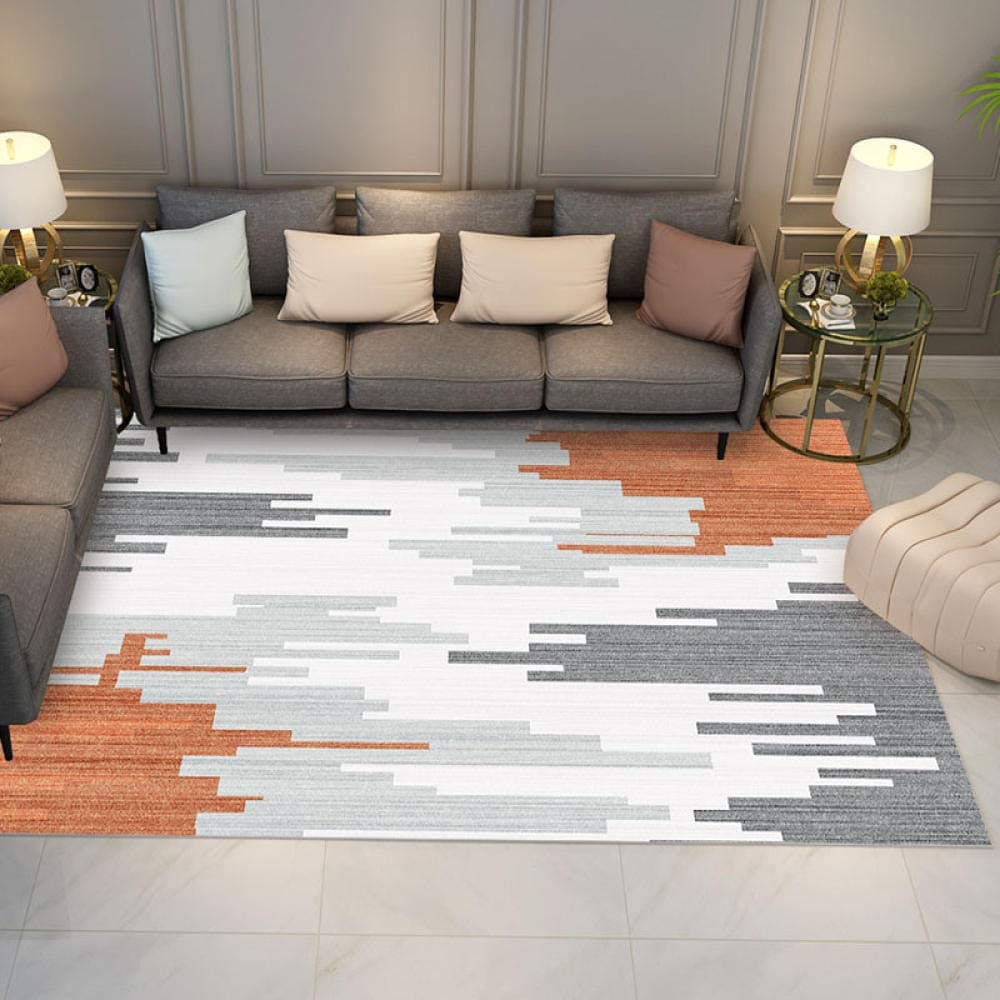 Mistrate line Durable Abstract and Geometric Designs Rug, Suitable for use as bedroom carpet, kindergarten carpet, children mat 160X230cm (63X90inch)