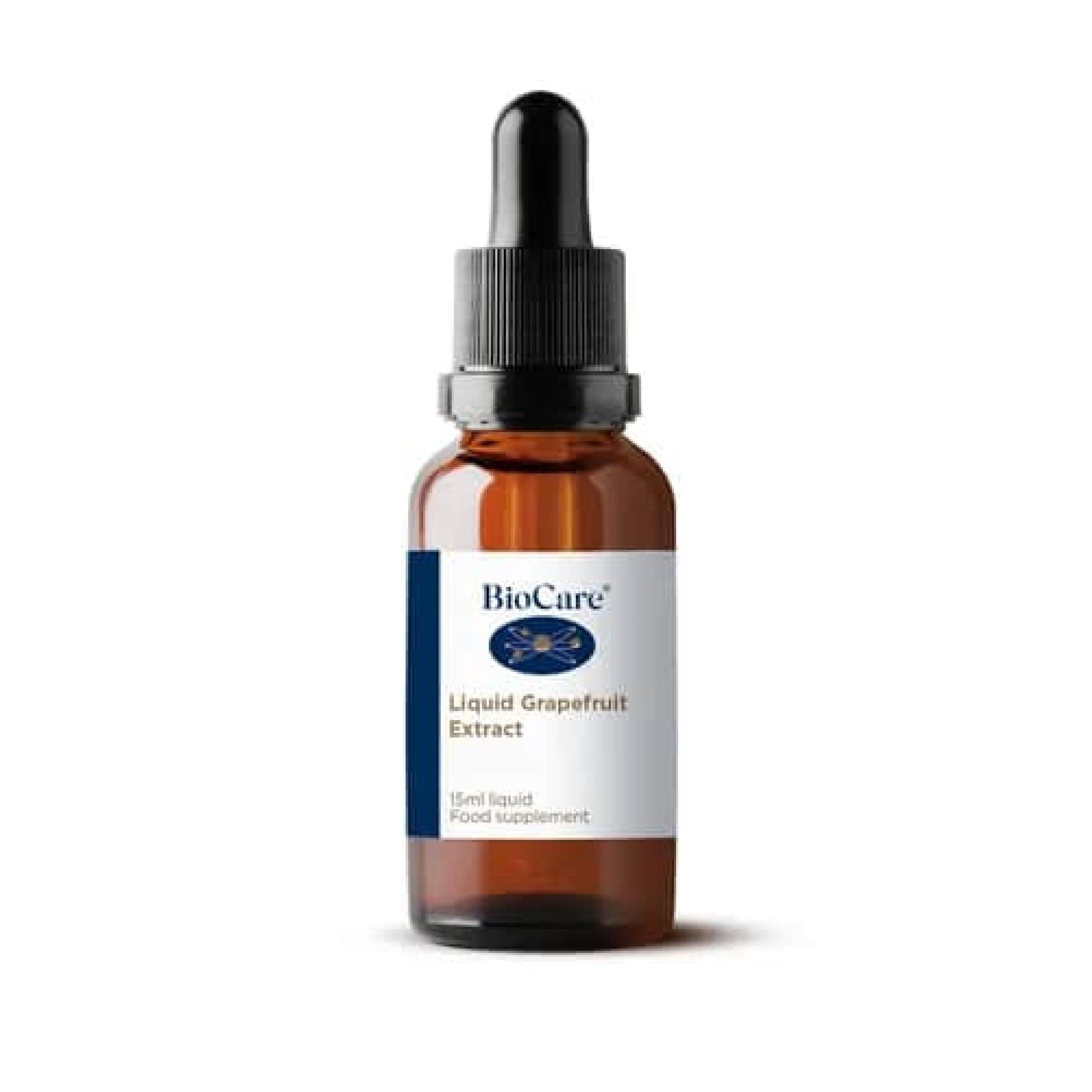 BioCare Liquid Grapefruit Extract - Concentrated Grapefruit Oil from Fruit Peel - 15ml