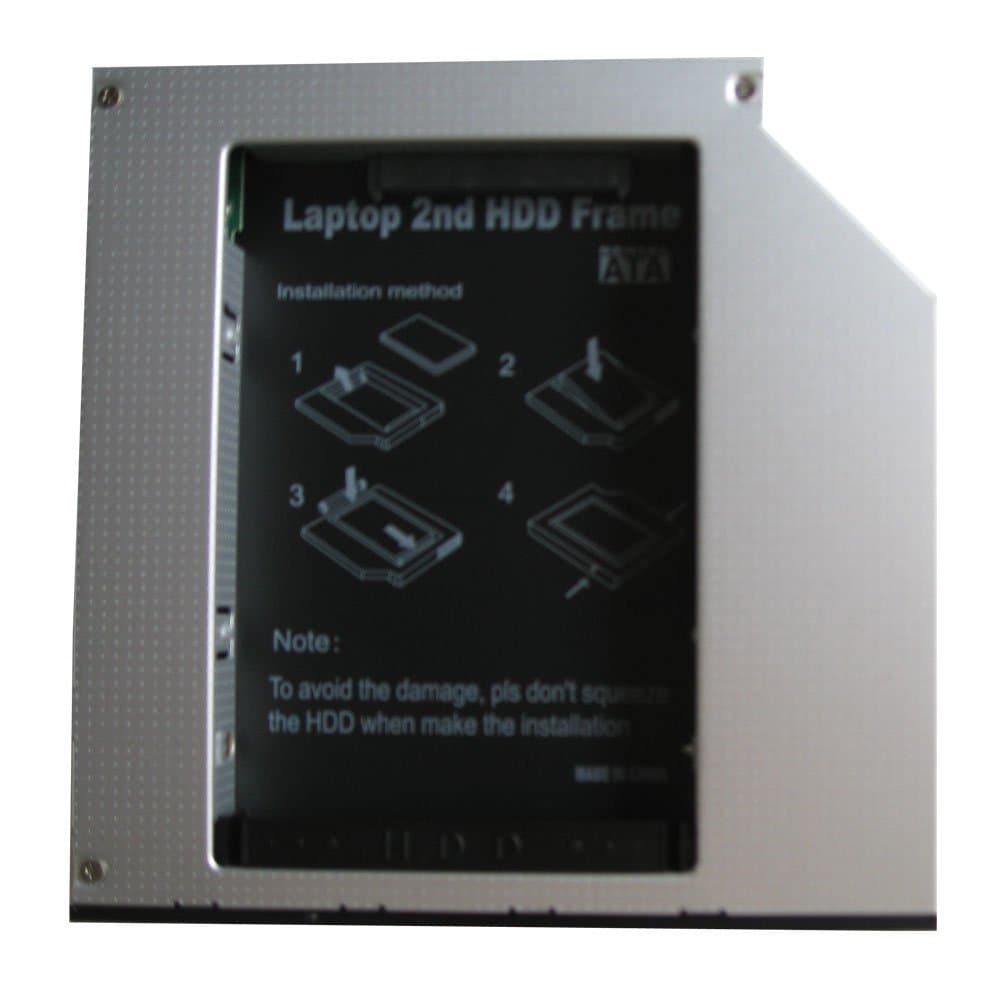 Generic 2nd Ssd HDD Hard Drive Caddy Adapter for Acer Aspire 5920 5920g Optical Drive Bay