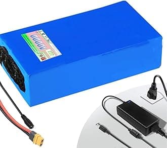 JHKJ Battery 48V 50Ah 40Ah 30Ah 20Ah Lithium Battery Pack 48 Volts High Power Battery for 250W 750W 1500W 2500W Motors,48V40AH