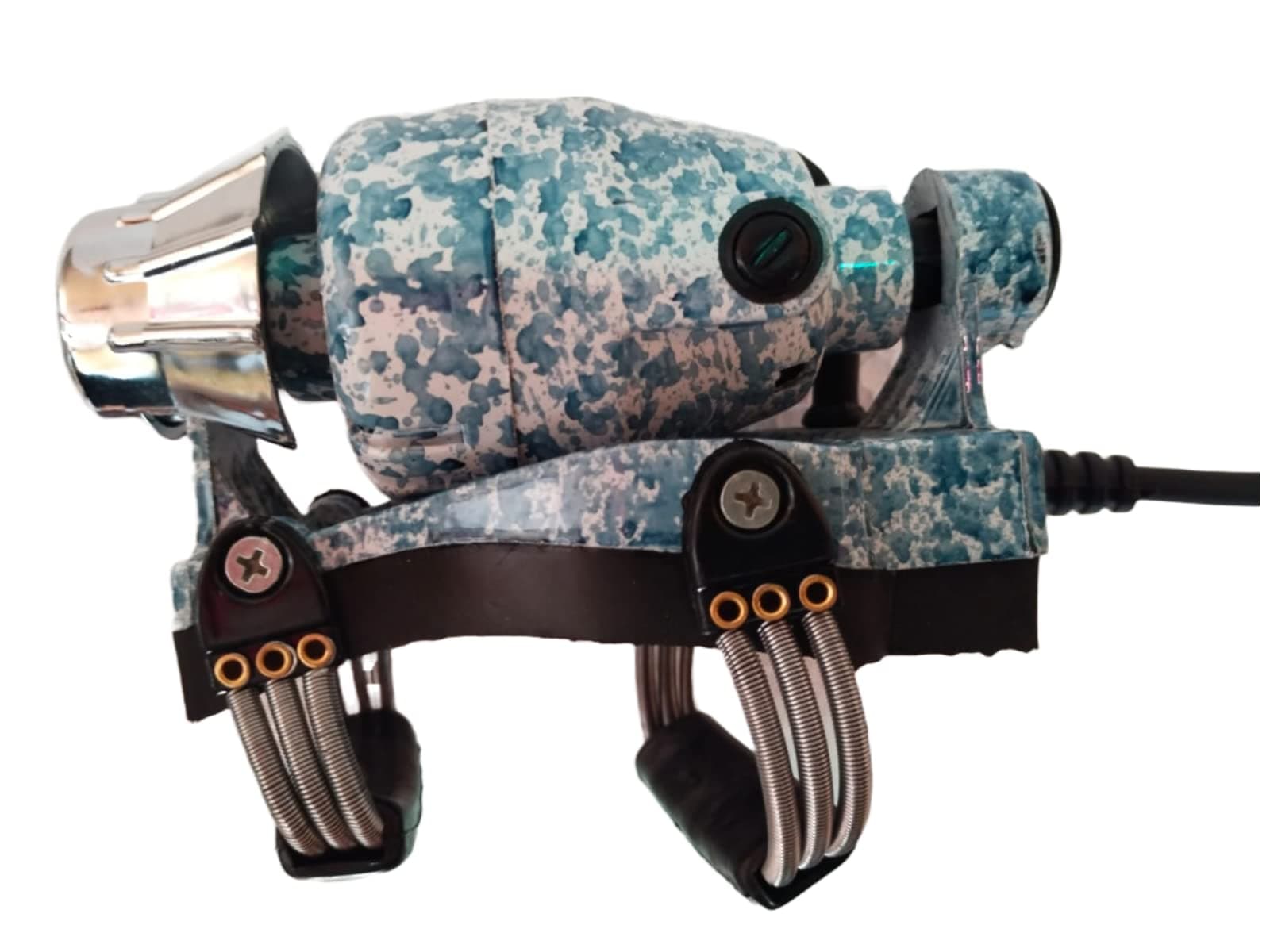 Glacier Powerful Double Speed Floating Action Body, Head & Finger Massager for Men and Women (Blue)