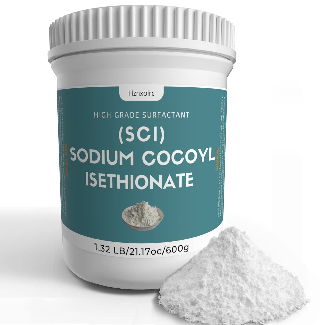 Sodium COCOYL ISETHIONATE (SCI) - 600 g (21.17oz) - Anionic, Foaming Surfactant