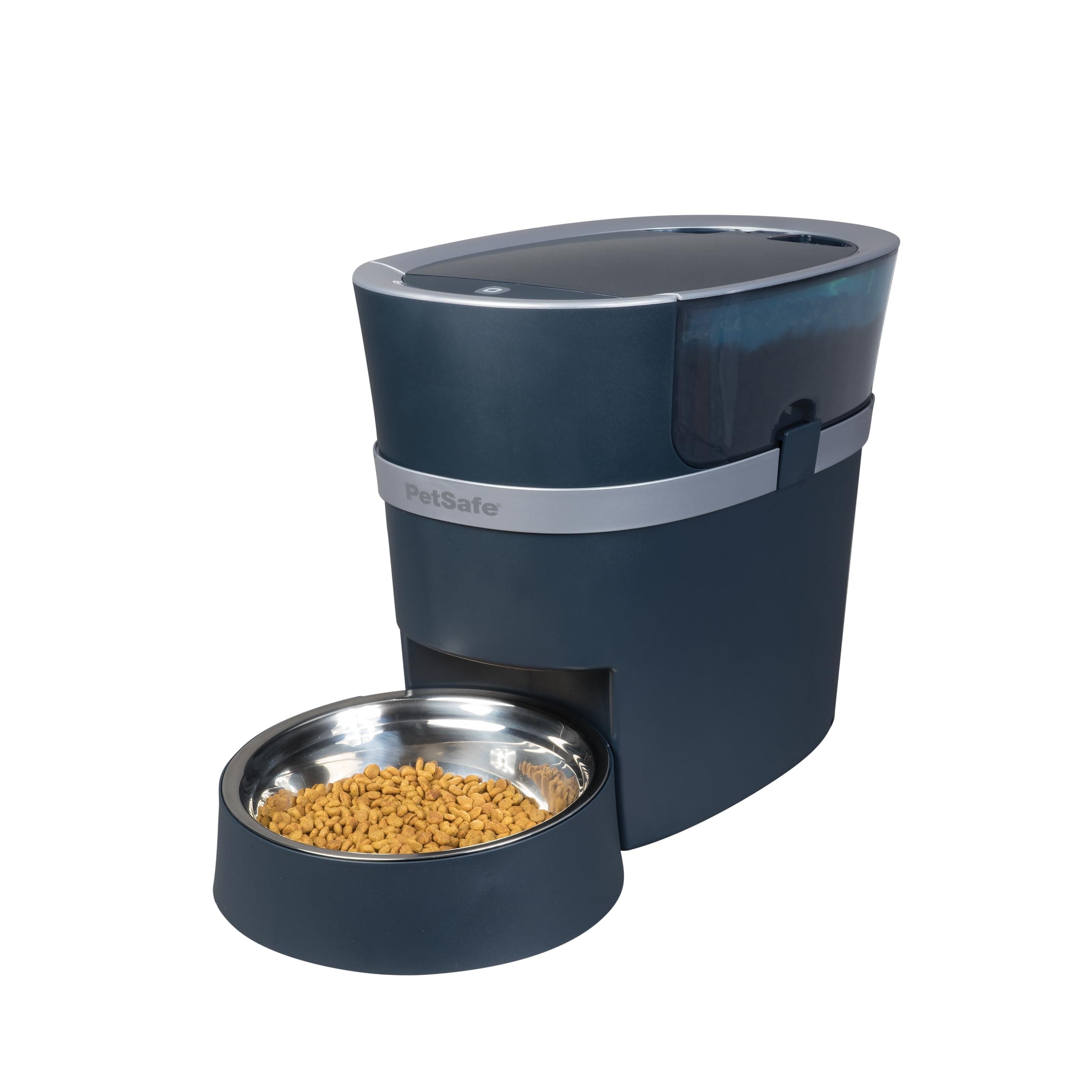 PetSafe Smart Feed Pet Feeder - Automatic Cat Feeder, Automatic Dog Feeder with App - Compatible with Alexa, Apple, Android - Backup Batteries for Power Outage, Black