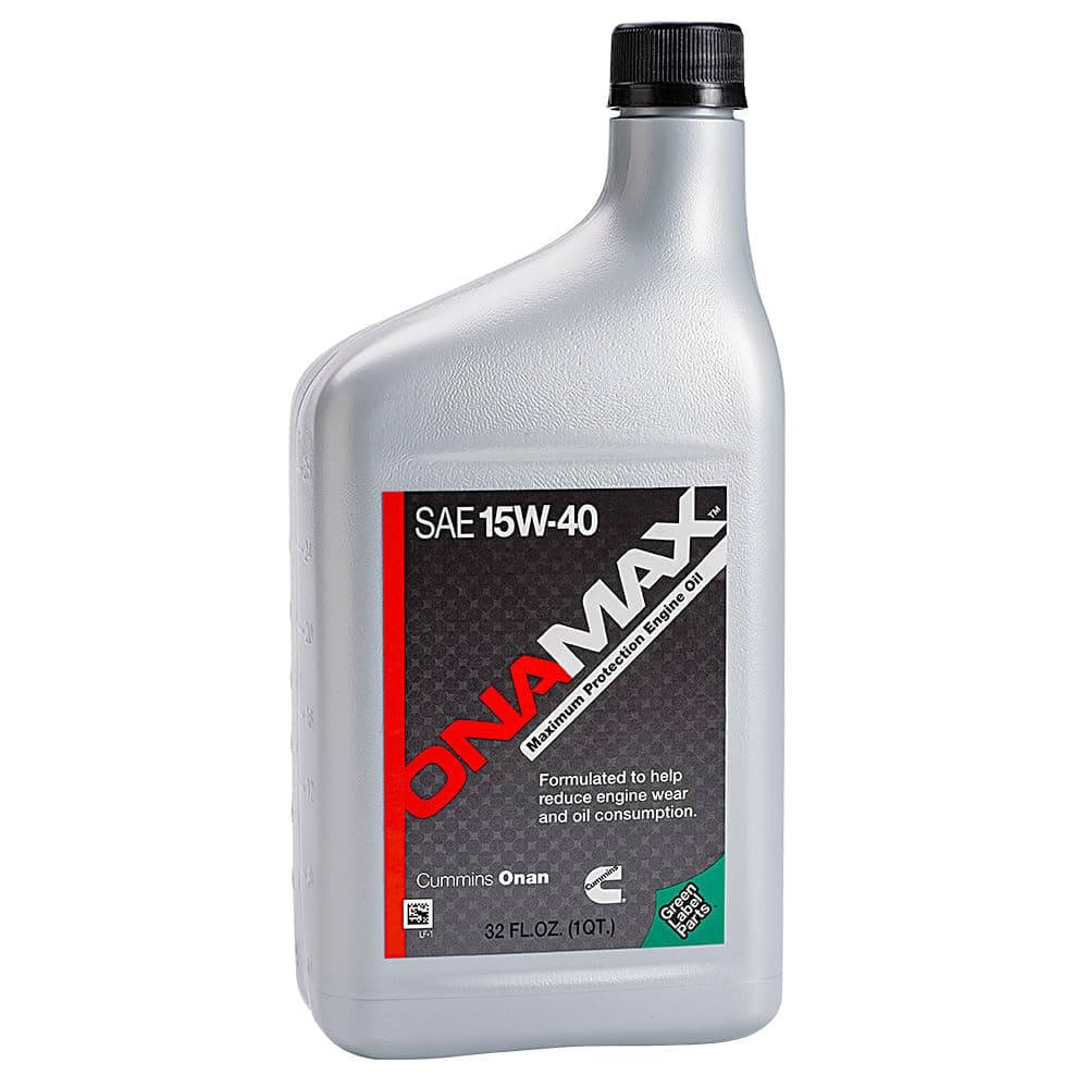 Onan OnaMax SAE 15W-40 Engine Oil, 32 oz.