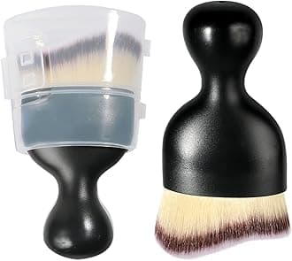 Car Interior Detailing Brush,Soft Bristle Cleaning Brush Car Detailing Brush Dusting Brush,Car Interior Cleaning Tool,Auto Detail Brush Car Dash Duster Brush (Tri-Color with Cap)