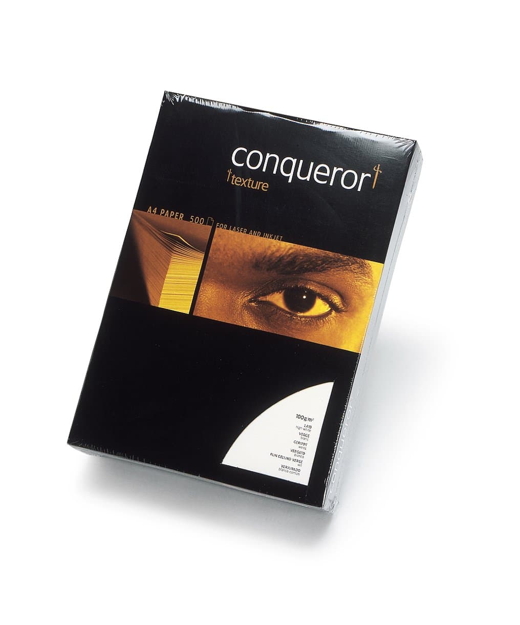 Conqueror A4 Paper Diamond White CX22 Watermark 500 Sheets