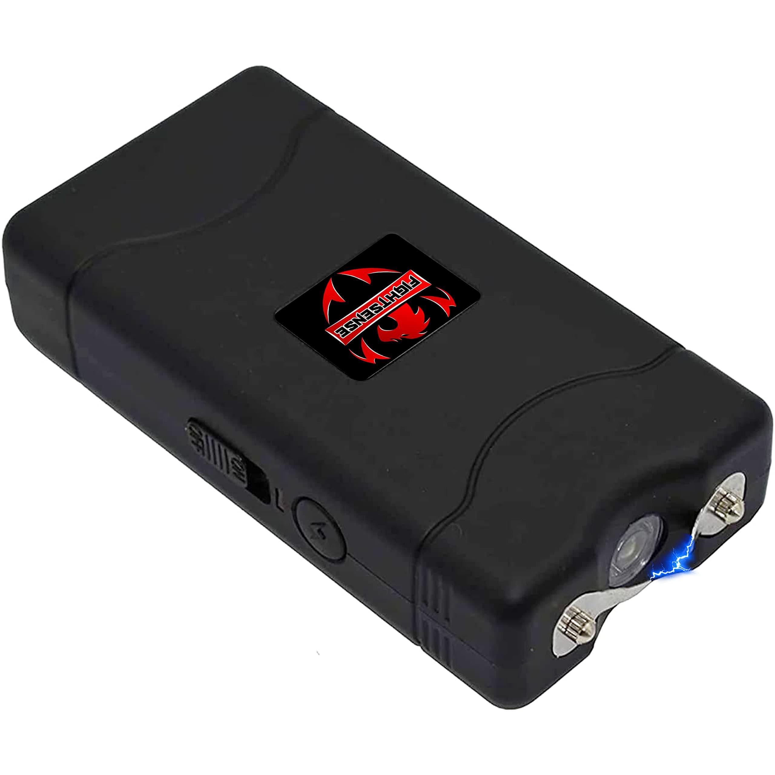 Super Heavy Duty 35 Billion Mini Stun Gun for Self Defense with Bright Led Flashlight, Rechargeable Battery, Nylon Holsters with Belt Loop for Easy Cary