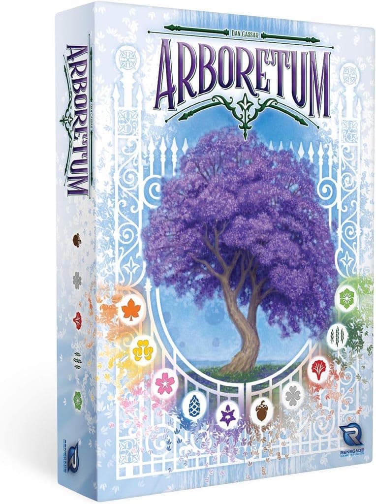 Renegade Game Studios Arboretum Card Game: Strategy Game for 2-4 Players, Ages 8 & Up, 30 Minute Garden Board Game