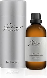 Miracle Hotel Diffuser Oil - Inspired by Hilton Hotel Scent - Luxury Essential Oils for Diffusers for Home - Pure Aromatherapy Fragrance in Glass Bottle, Long Lasting & Pet Safe, 100mL