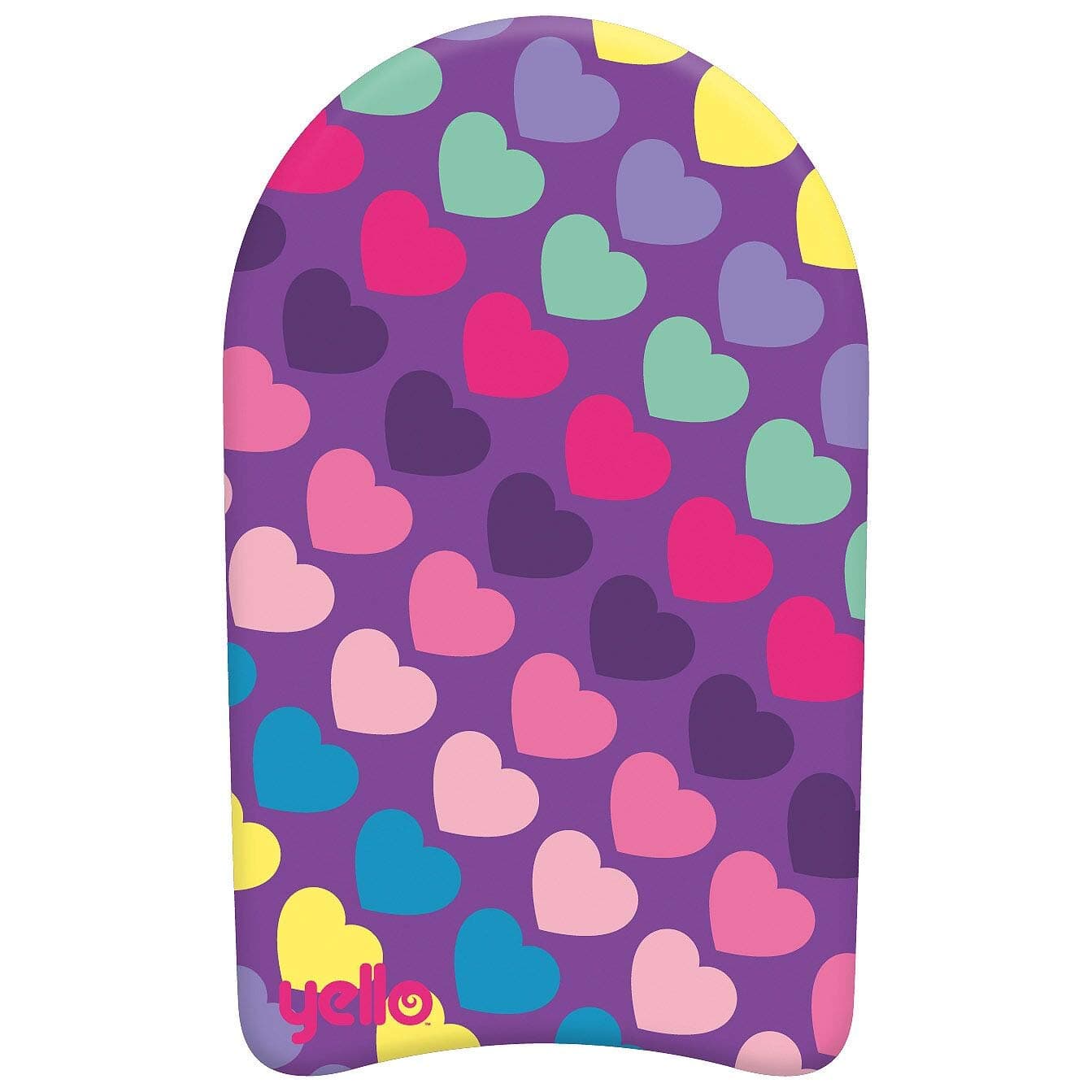 Yello Children's EPS Kick Board Float Swimming Aid 19 Inch - Choice of 3 Designs (Hearts)
