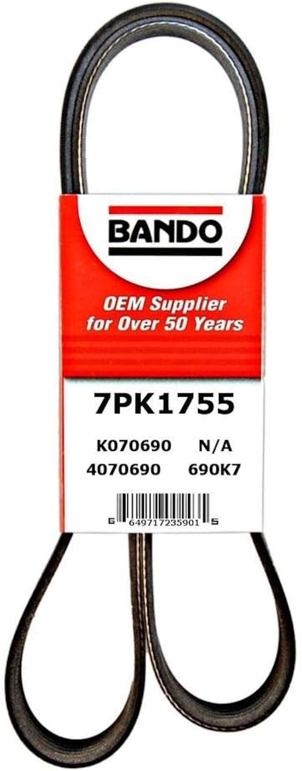 ban.do 7PK1755 OEM Quality Serpentine Belt
