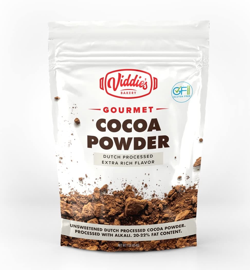 Gourmet Cocoa Powder Dutch Processed Extra Rich Flavor (1 pound)