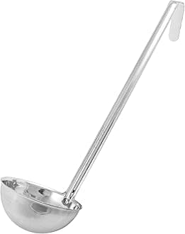Winco Stainless Steel LDI-8 Ladle, 8-Ounce