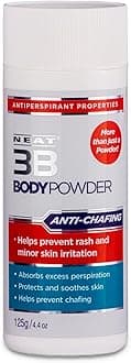 Neat Feat Neat 3B Body Powder 125g, 125 g (Pack of 1), White