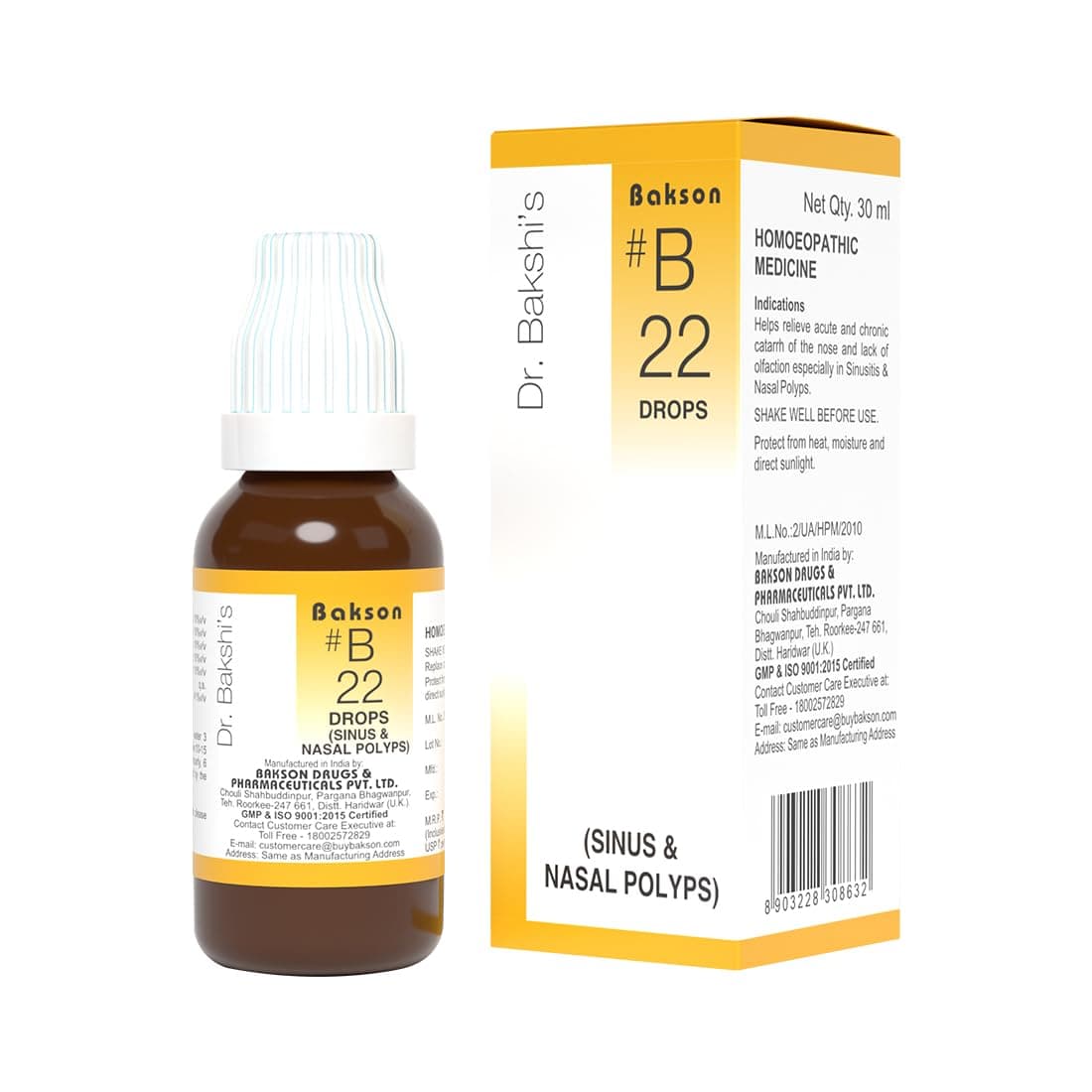 # B 22 Sinus Drops (30 ml)