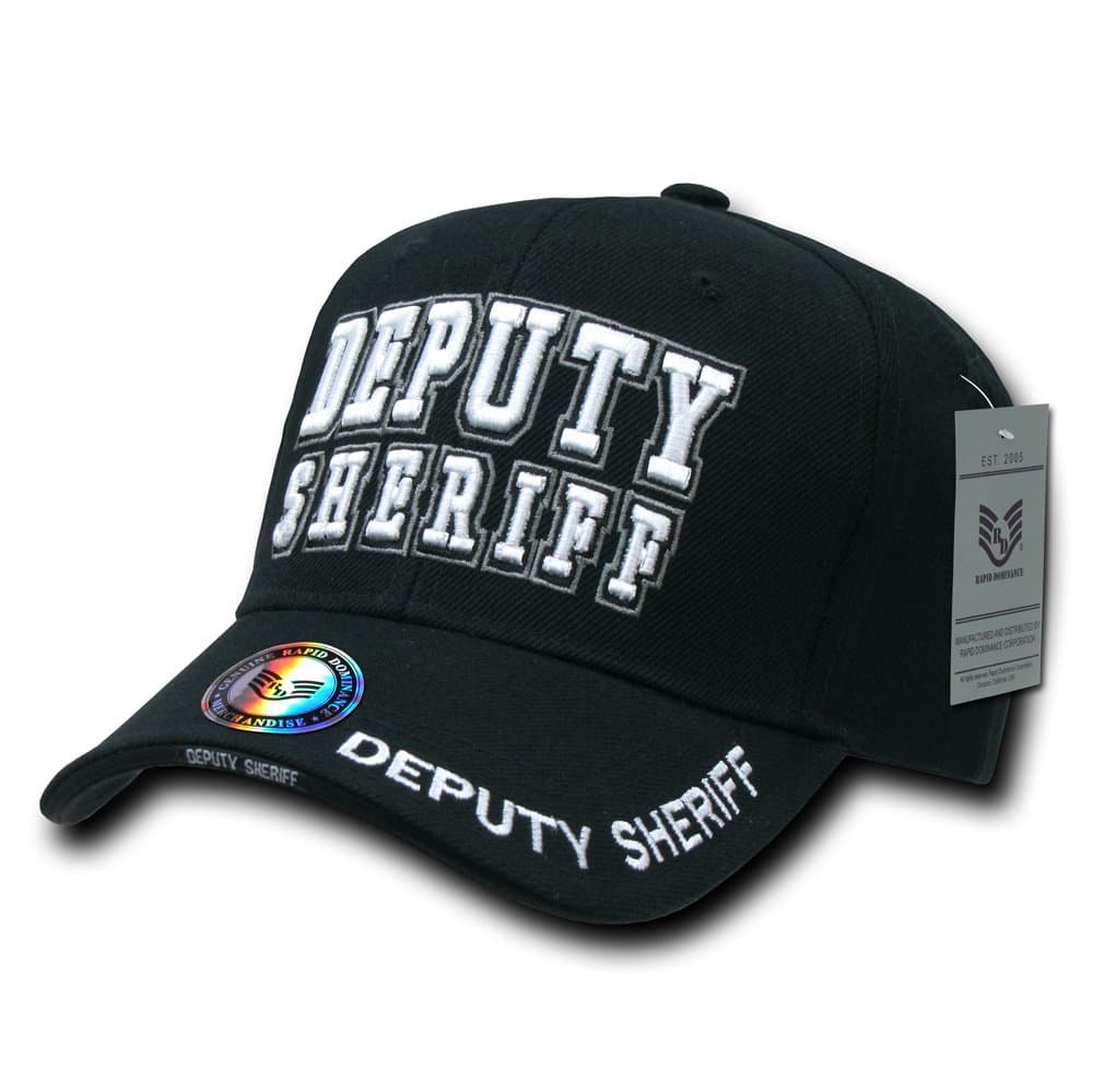 Deluxe Law Enf. Caps, Dep.Sher
