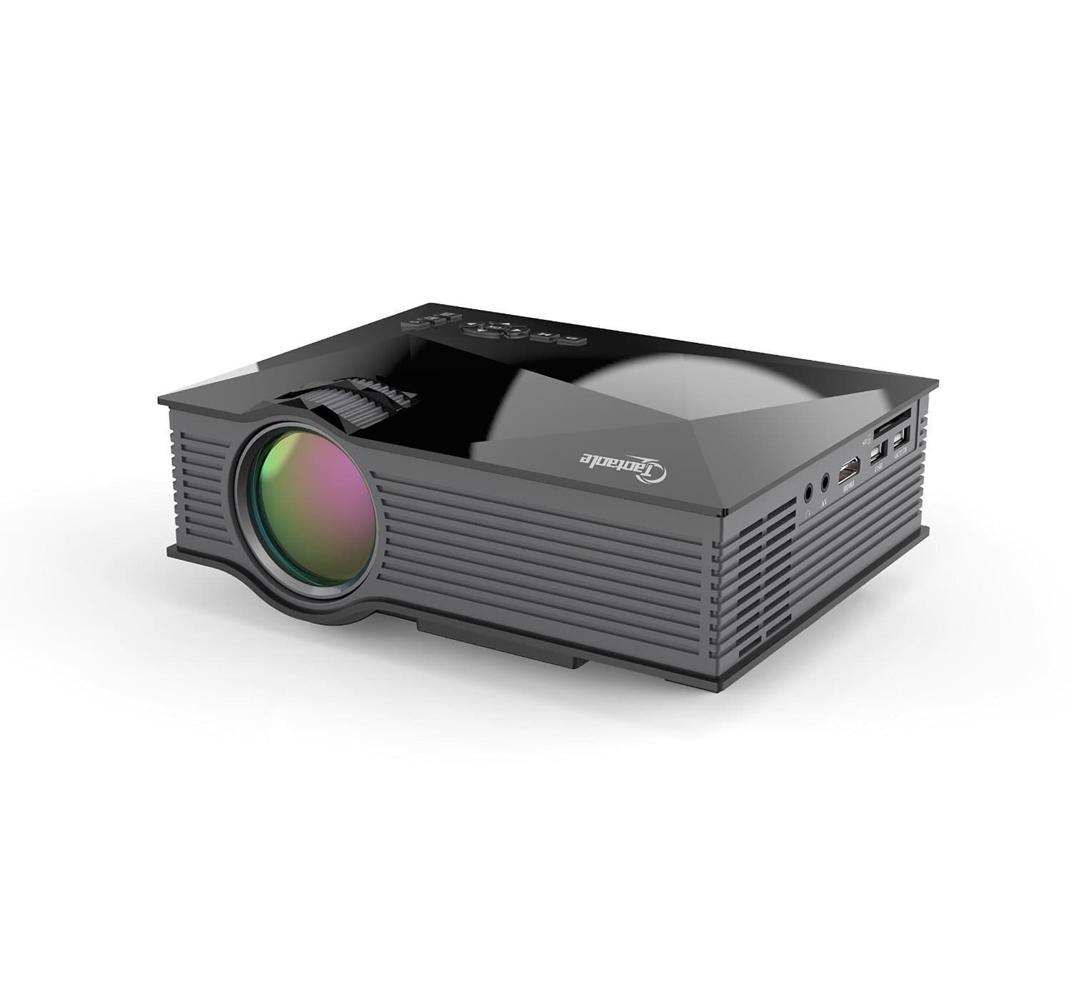 Taotaole Multimedia Mini 1200 Lumens Pro Wireless Portable LCD LED Home Theater Projector Support 1080P With IP/IR/USB/SD/HDMI/VGA