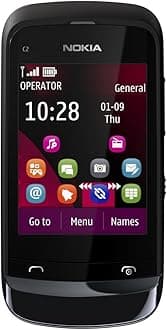 Nokia C2-02 Sim Free Mobile Phone - Black