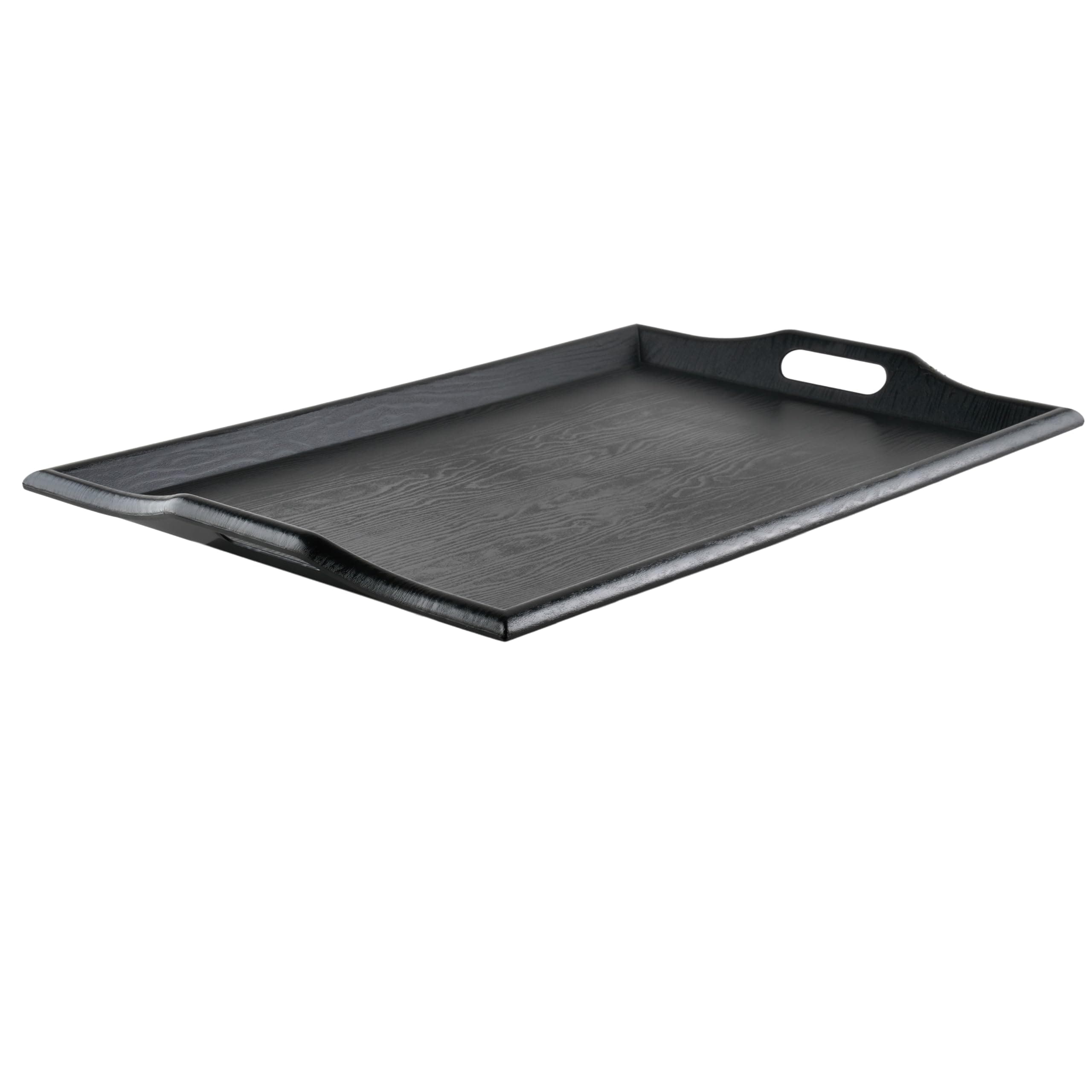 GET RST-2517-1-BK Coffee Table / Ottoman Tray with Handless, 25" x 16", Black