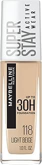 Super Stay Full Coverage Liquid Foundation Light Beige - 1 fl oz (30 ml)