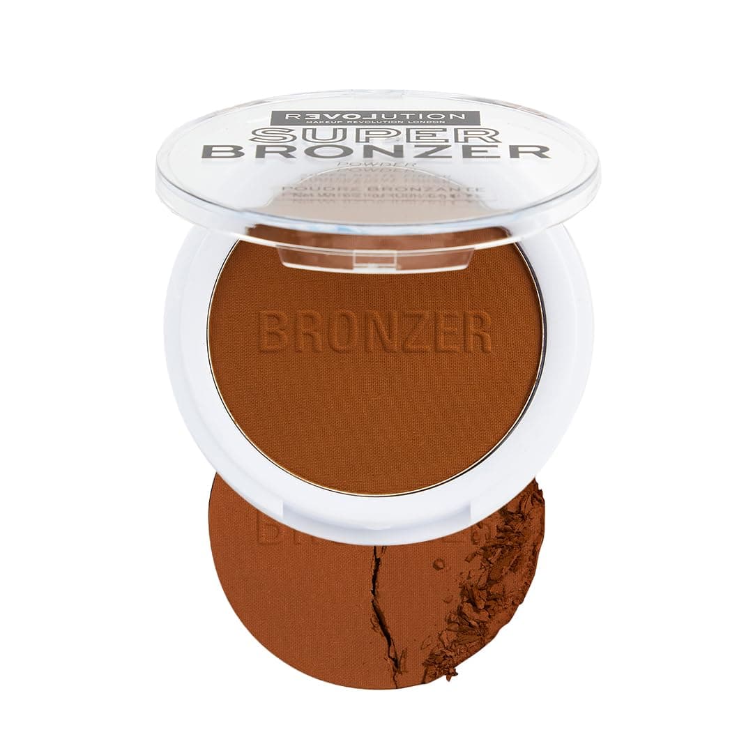 Super Bronzer, Gobi Brown – Ultra-Matte Bronzer for Face & Body, Long-Lasting, Buildable Formula