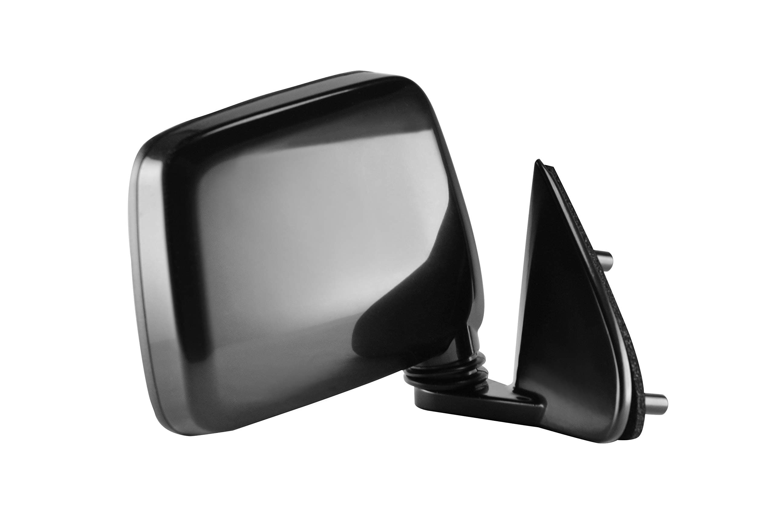 Passenger Side Unpainted Side View Mirror for 1986-1994 Nissan D21, 1987-1995 Nissan Pathfinder, 1995-1997 Nissan Pickup