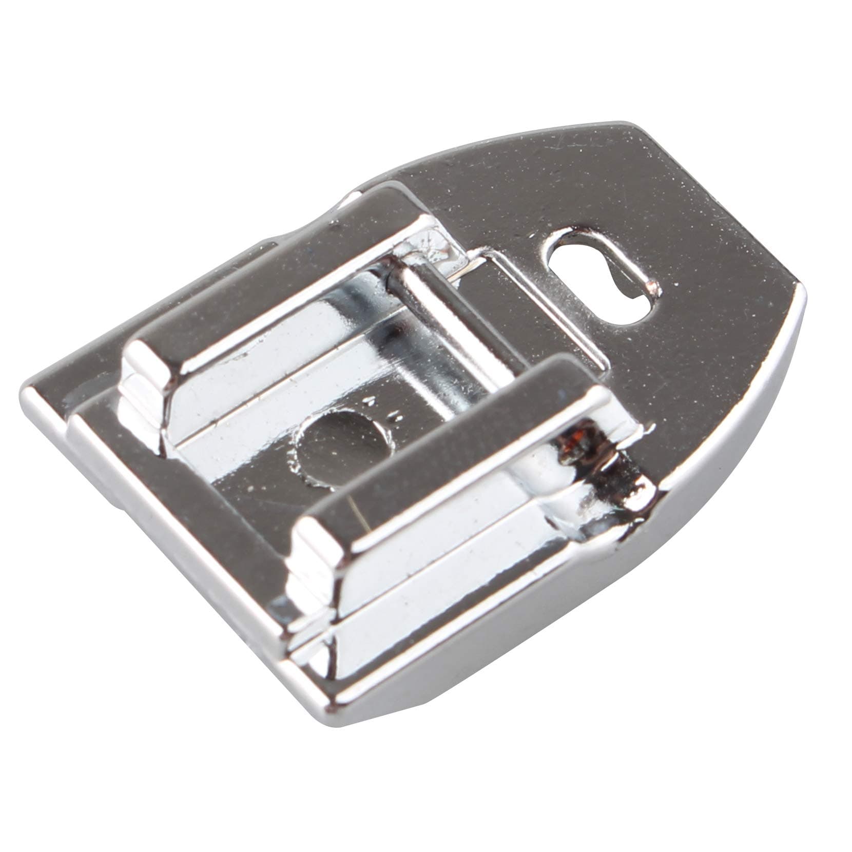 Concealed Invisible Zipper Sewing Machine Presser Foot for All Low Shank Snap-On Singer, Brother, Babylock, Euro-Pro, Janome, Kenmore, White, Juki, New Home, Simplicity, Elna Sewing Machines