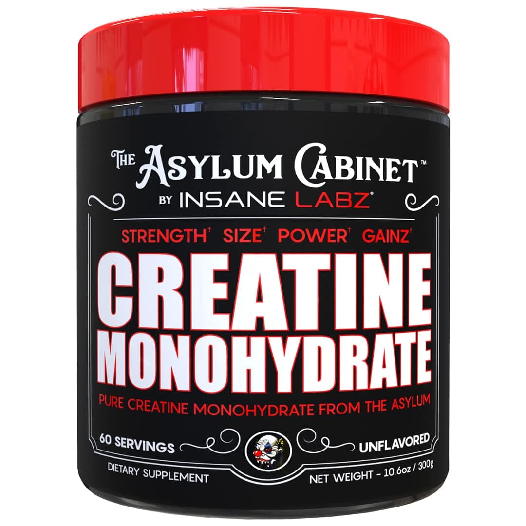 Creatine Monohydrate - Unflavored, Supports Increased Strength, Size and Power, 5g Per Serving, 60 Servings
