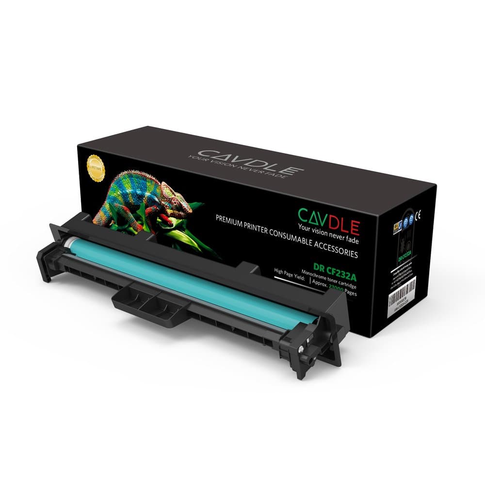 with Chip CAVDLE Compatible HP CF232A 32A Drum Unit for HP Laserjet Pro MFP M227fdw m277fdn, HP Laserjet Pro M203dw m203dn, HP Laserjet Ultra M206dn, MFP M230 Series