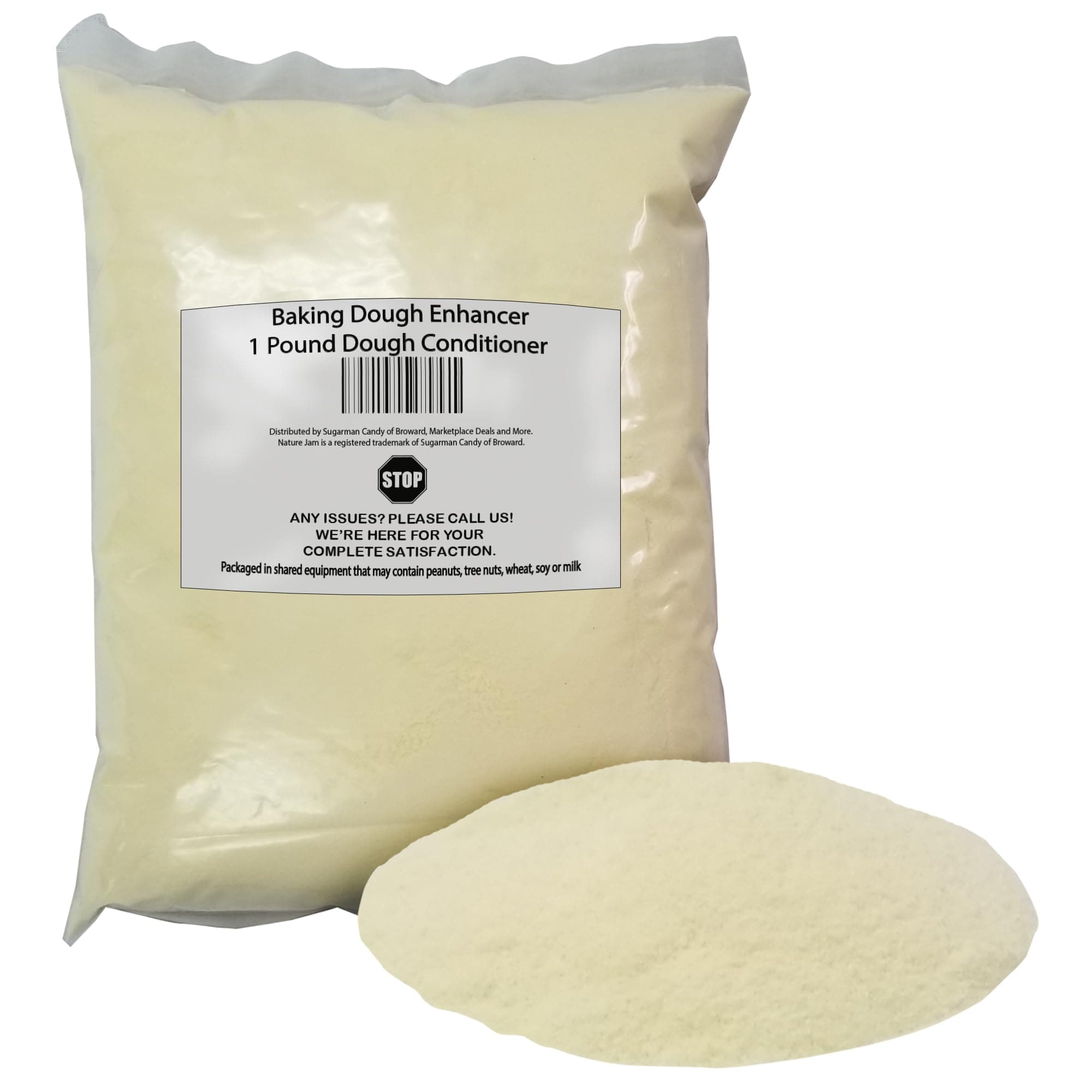 Sattie SMC by Sugarman Candy Baking Dough Enhancer-1 Pound Dough Conditioner Improver Donut Enhancer
