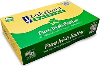 150 x Lakeland Irish Butter Individual Foil Wrapped Portions