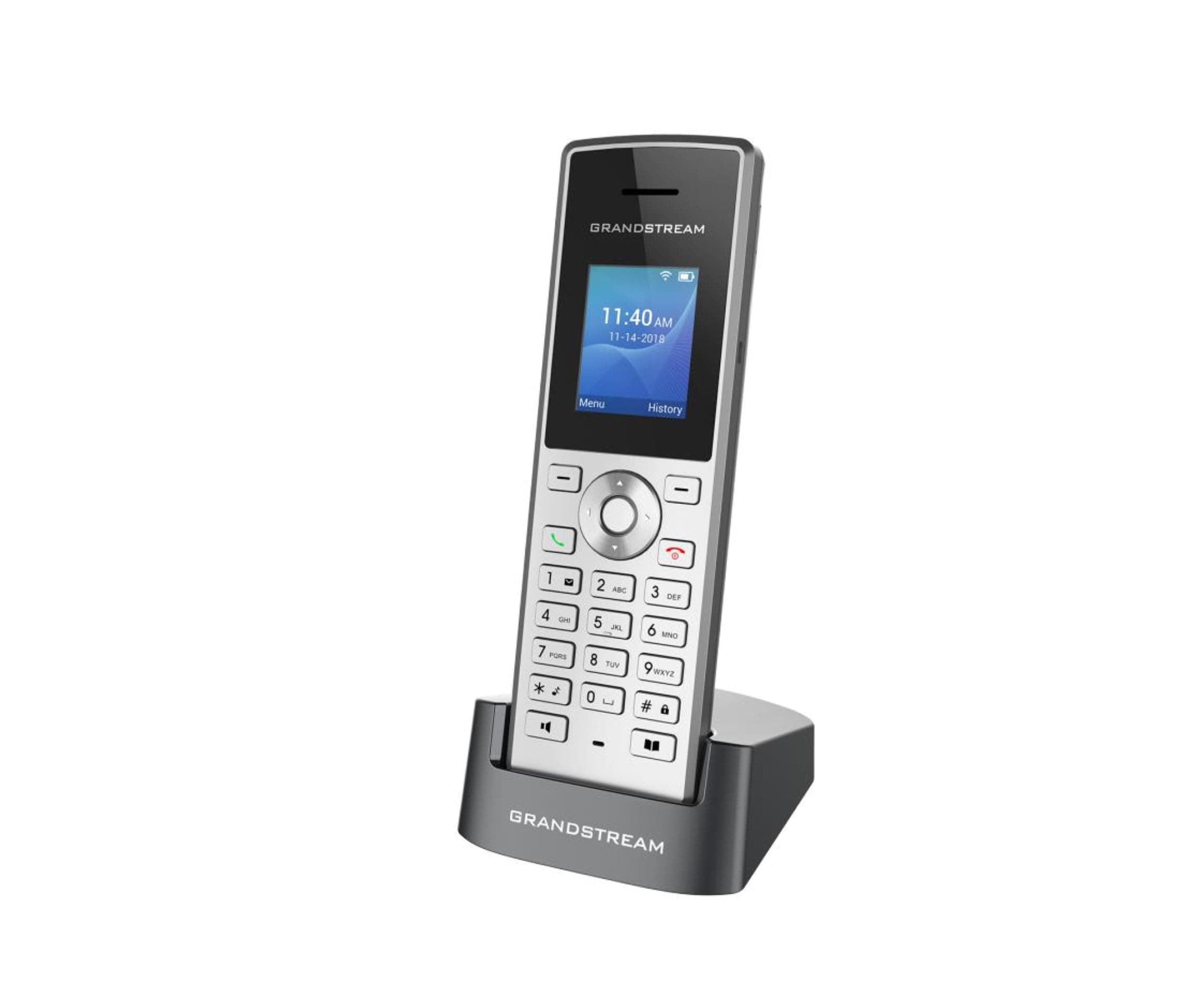 Networks WP810 telephone Fixed Black,Metallic 2 lines TFT WiFi