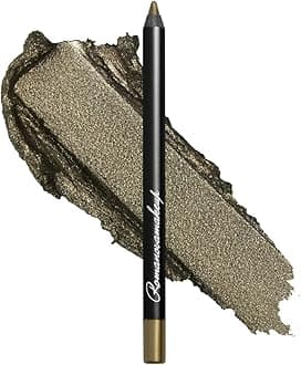 Sexy Smoky Eye Pencil - GOLDEN APPLE. Professional Eye Liner GOLDEN AND OLIVE SHADE Easy to Wear, Long-Lasting Formula, NUDE Look with Eye-Makeup Pencil Sexy Smokey Eyes in a Flash!