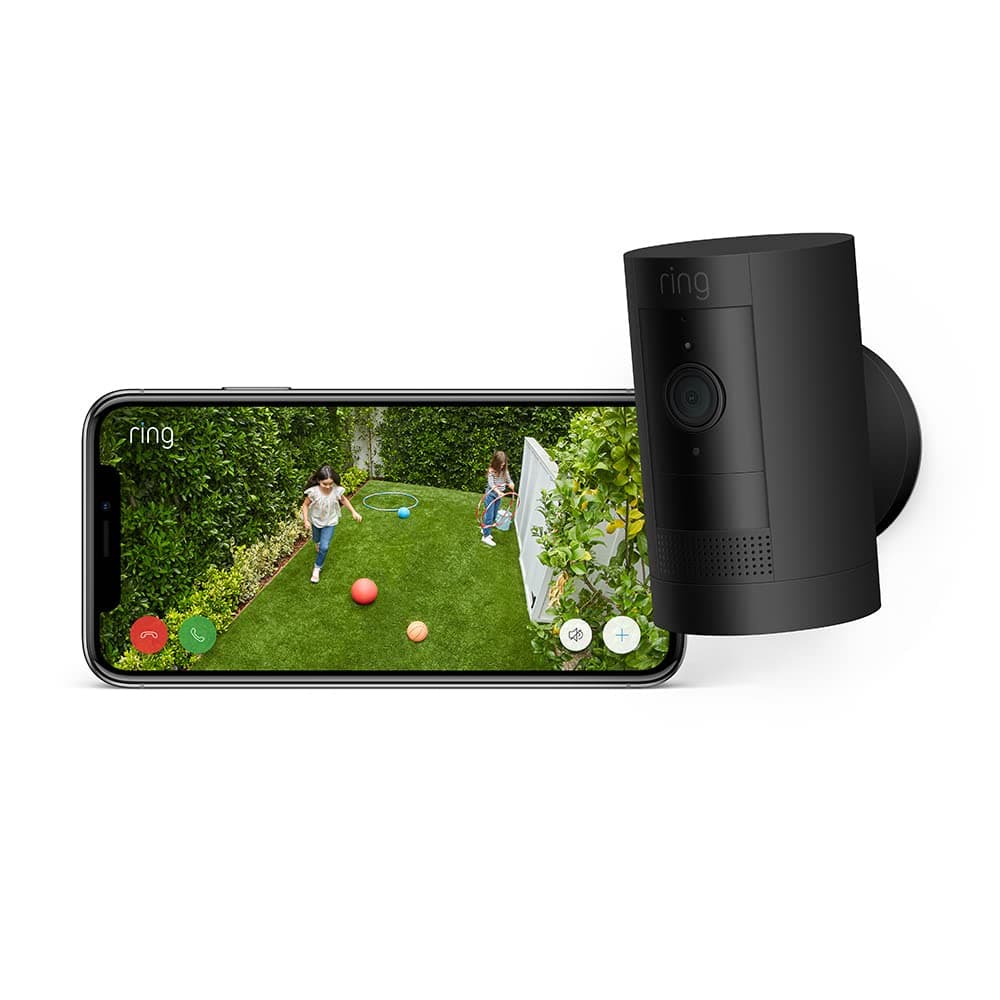 – Certified Refurbished Ring Outdoor Camera Battery (Stick Up Cam)|HD wireless outdoor Security Cam 1080p Video,Two-Way Talk,Wifi,Works with Alexa|Alternative to CCTV|30-day free trial of Ring Home