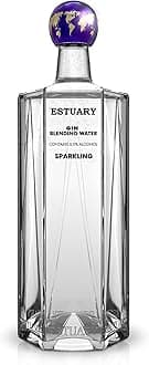 Estuary Blending Sparkling Water - 330 ml | Premium Non-Alcoholic Mixer (Pack of 8, GIN)