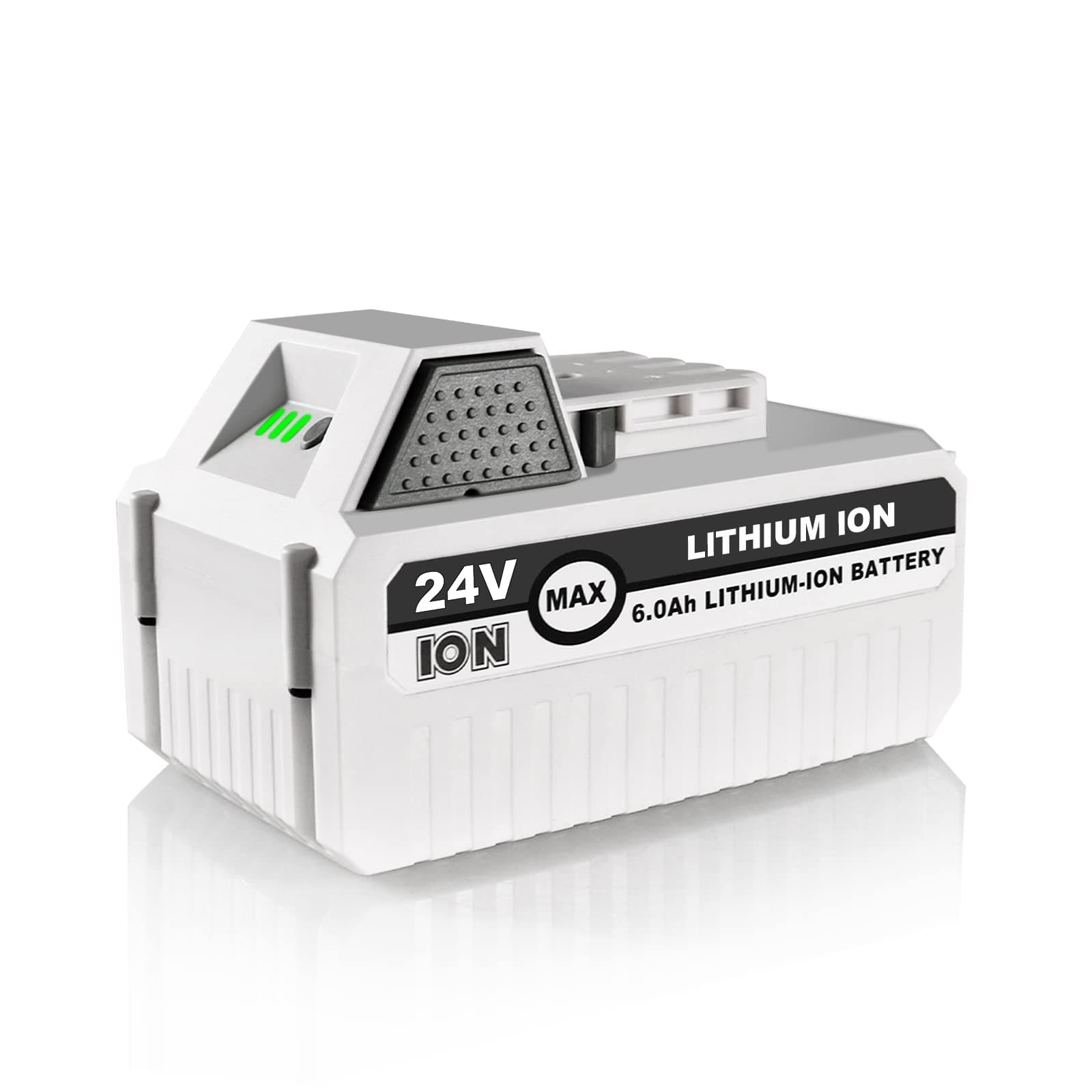 6.0Ah 24V Replacement Li-ion Battery for Snow Joe + Sun Joe iON+ 24V Series Cordless Power Tools, Compatible with Snow Joe 24VBAT-LTX 24VBAT-LTW 24VBAT-LTE 24VBAT 24V-X2-SB18 24VBAT-XR
