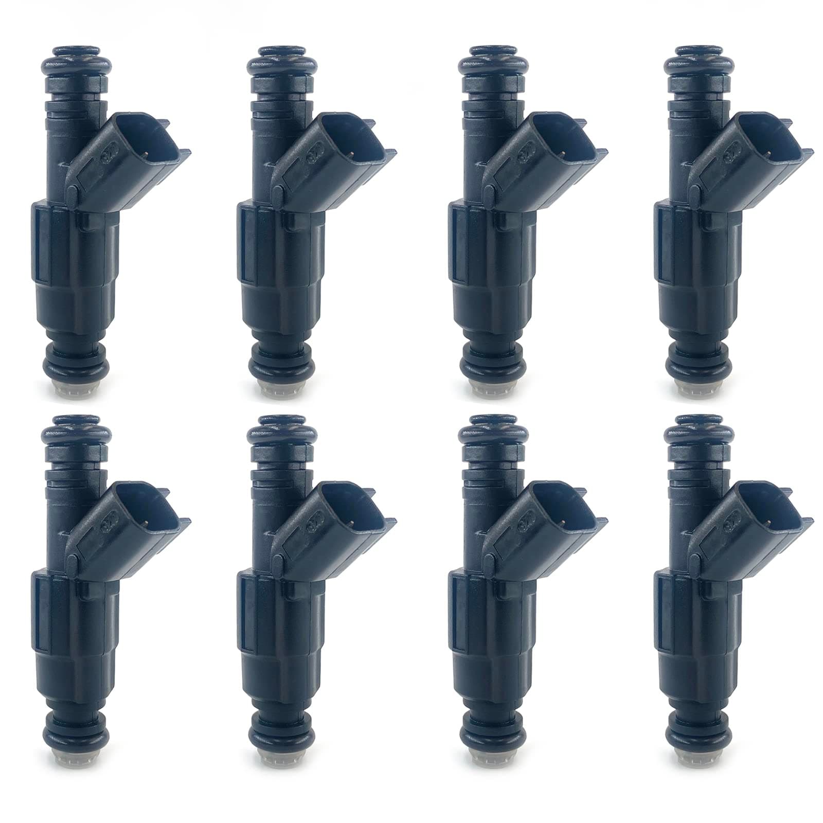 8Pcs 47Lb Ev6 Fuel Injectors M-9593-Lu47 Compatible With 2011-2019 Ford Mustang 5.0l 4v M9593lu47