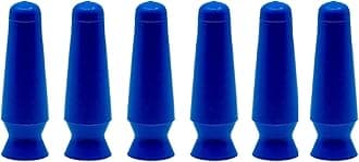 DMV Scleral Cup Lens Inserter Pack of 6, Ventless Contacts Inserter Tool for Scleral Lenses, Hard Contact Lenses, and Prosthetic Eyes, Applies Contacts Safely, Comfortably & Hygienically