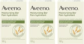 Aveeno Bar Dry Size 3.5 Ounce Aveeno Moisturizing Bar For Dry Skin (Pack of 3)