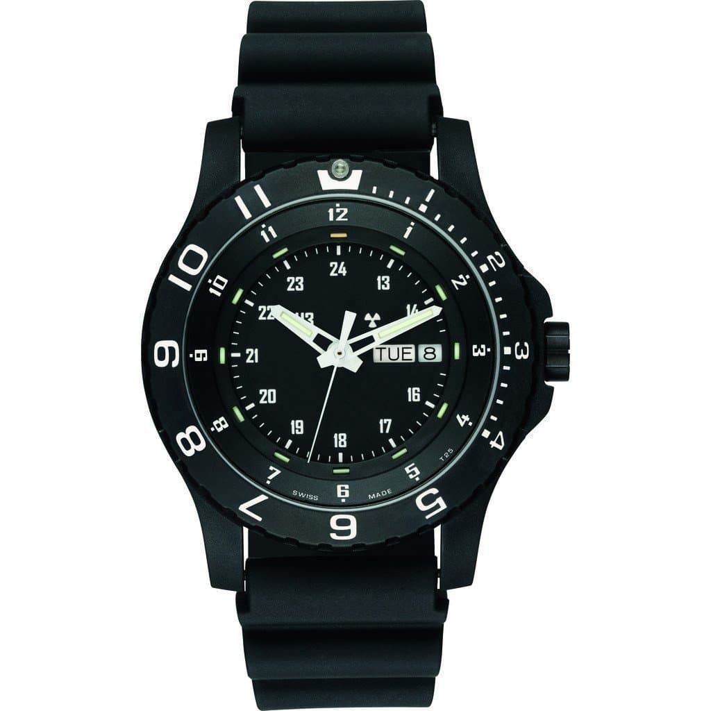 traser h3 P 6600 Type 6 MIL-G Sapphire Watch | Rubber Strap - Black