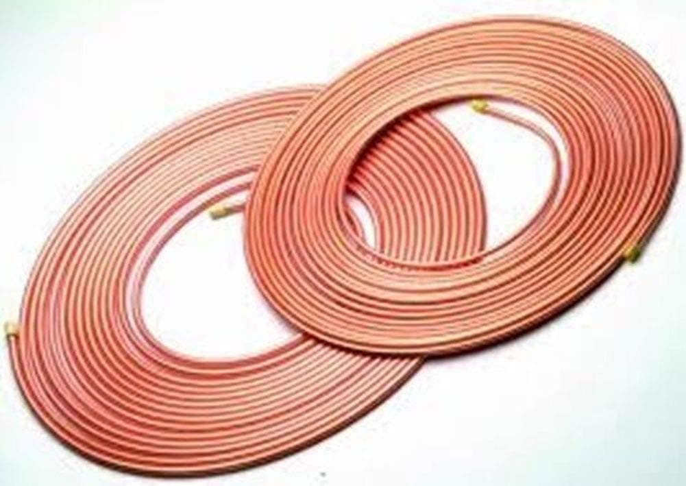 8mm Copper Pipe Microbore Gas Water LPG DIY Plumbing Central Heating 1 METRE
