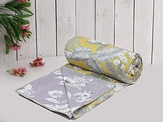 COZY FURNISH Super Soft Brushed Microfiber Cotton 3 Layer Breathable Double Dohar Lightweight Bed Dohar 84X96(Inches) 213X243(CM) Flannel Dohar Throws for Bed (LightGreen)| TC - 144