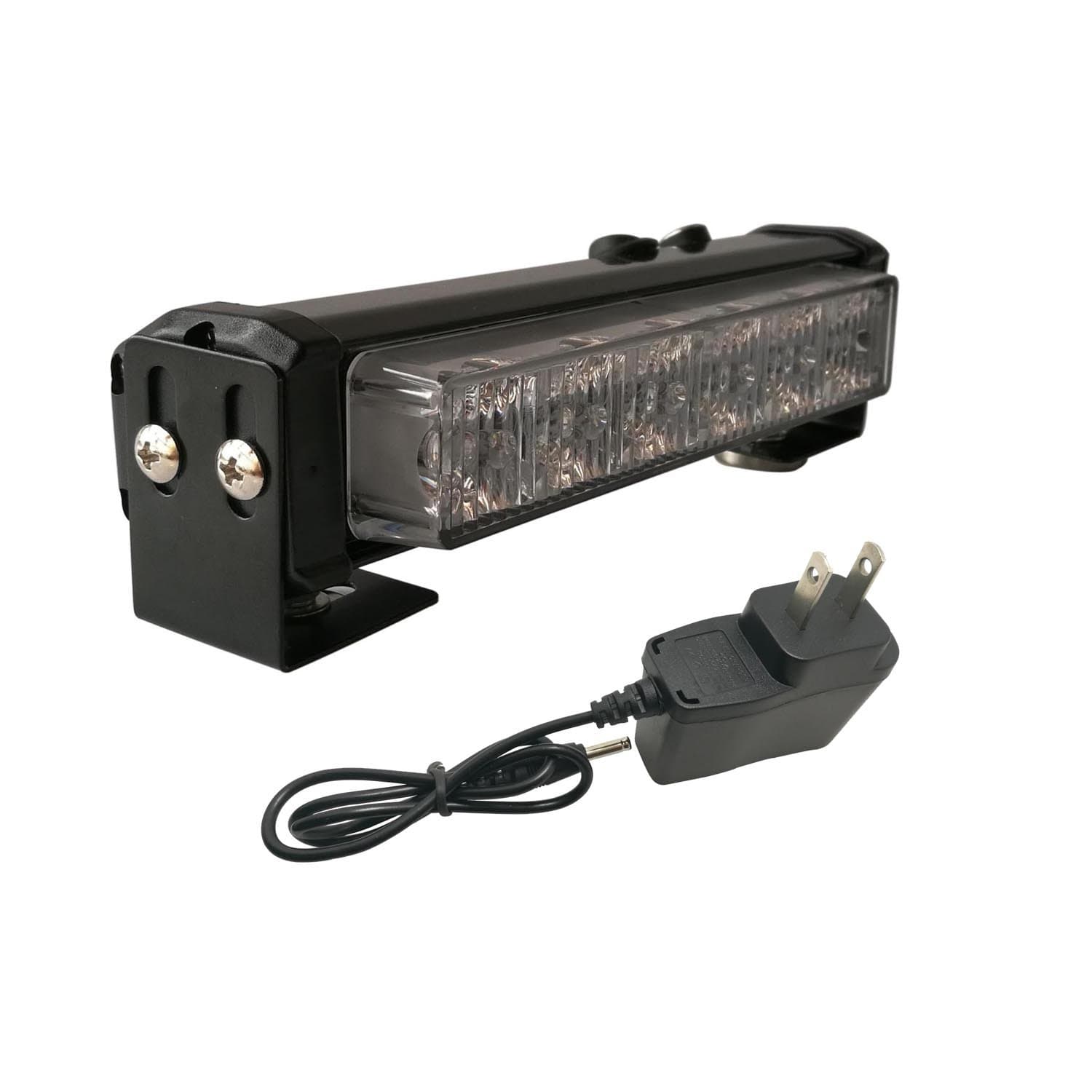 ES-6D1C-R 6 Led Magnetic Emergency Light/Removable Work Light with 5V Rechargeable Battery Charger 2 Heavy Duty Magnets Dual Flash Modes Fit for Different Vehicles-Red