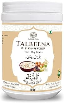 Generic Talbina with Dry Fruits 500g (pack of 1) / A Sunnah & Healthy Diet Porridge For All Age Group