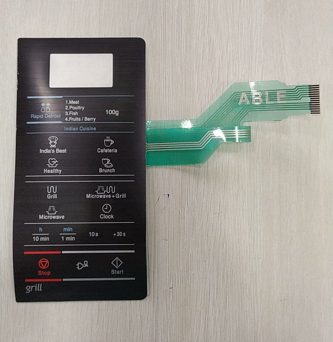GW732KD Able Microwave Oven Membrane Keypad (B)