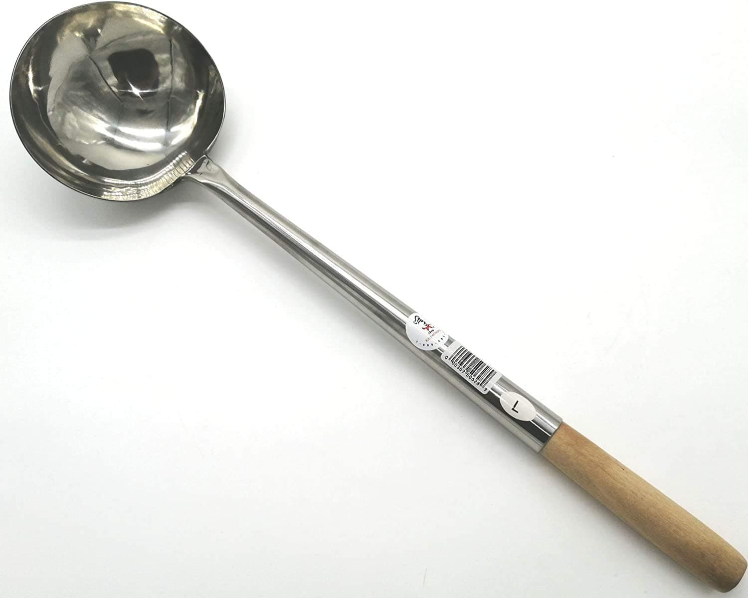 10 oz Chinese Cooking Ladle *(Width: 5" x Length: 19-1/4") Size: Large