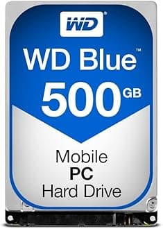 Western Digital500GB WD Blue Mobile Hard Drive HDD - 5400 RPM, SATA 6 Gb/s, 16 MB Cache, 2.5" - WD5000LPCX