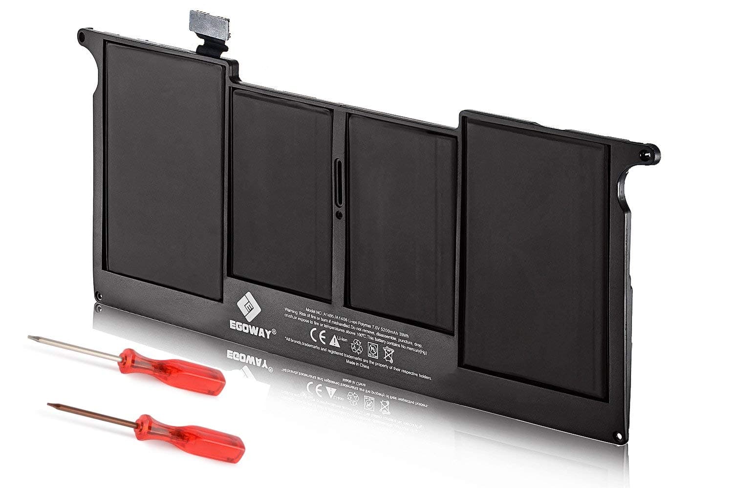 Egoway A1466 Battery, for Apple MacBook Air 13″ (Mid 2012, Mid 2013, Early 2014, Early 2015,2017) A1369 (Late 2010, Mid 2011 Version), A1496 A1405 A1377 (A1406)